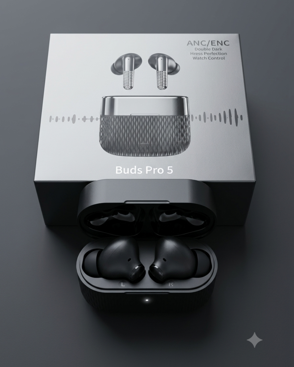 Buds Pro 5 ANC/ENC Wireless Bluetooth Earbuds